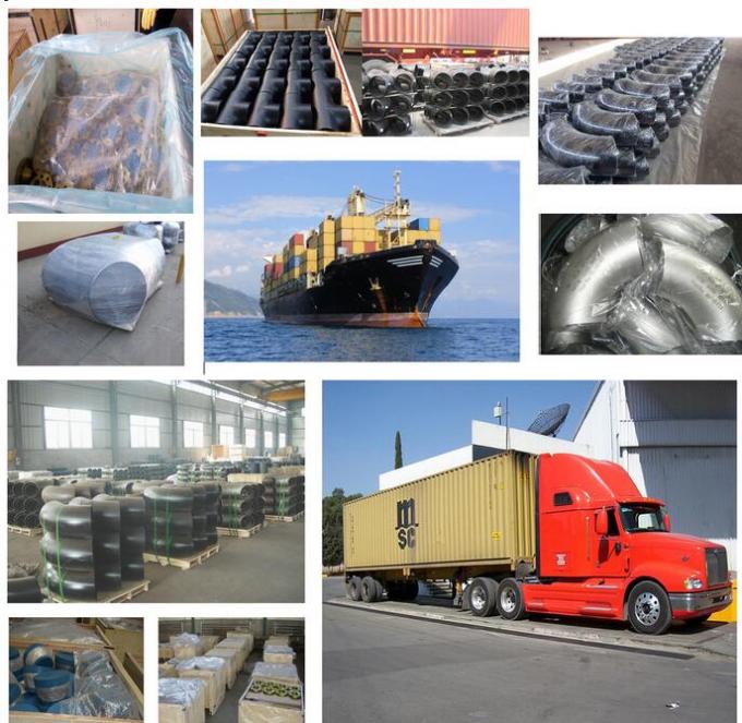 China Hebei Hongcheng Pipe Fittings Co., Ltd. factory production line