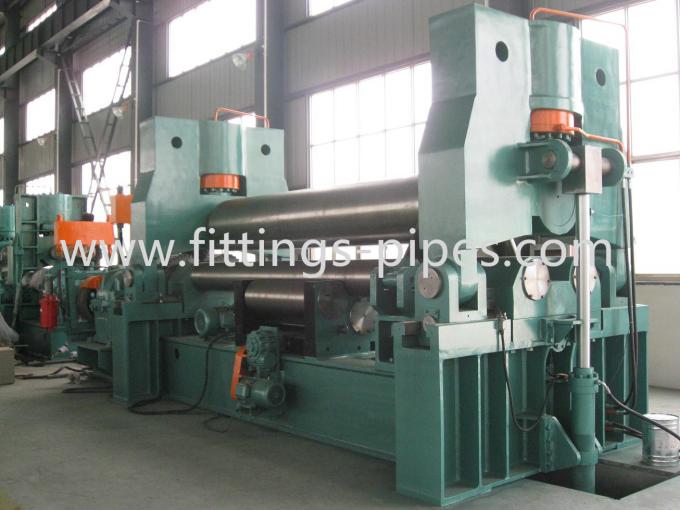 China Hebei Hongcheng Pipe Fittings Co., Ltd. factory production line