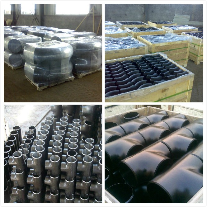 China Hebei Hongcheng Pipe Fittings Co., Ltd. factory production line