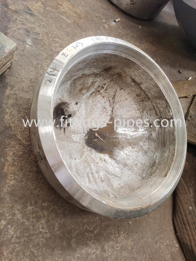 ASTM A234 WPB End Cap Pipe Fitting , Steel Pipe Caps Welded