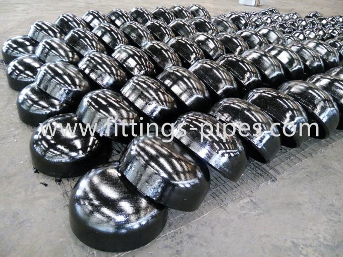 ASTM A234 WPB End Cap Pipe Fitting , Steel Pipe Caps Welded