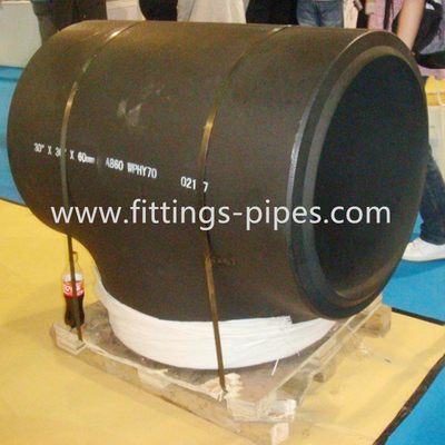 Alloy Ansi B16.9 Steel Pipe Tee Fittings Sch40-160 A234 Wpb 6"