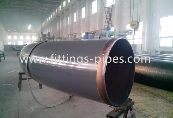 Pcoc Seamless A304 Stainless Steel Elbow Pipe Fittings 15 ° - 180 ° Thick Wall