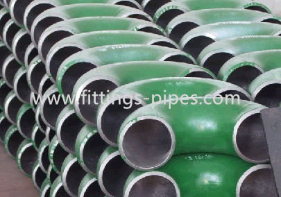 A420gr Wpl6-S Seamless Pipe Elbow Low Temperature Alloy Steel Length Diameter 10"*90*S40