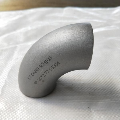 180 Degree Carbon Steel Elbow Astm A234 With Bending Squeezing Process