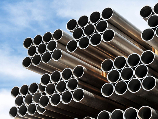 Round Alloy Seamless Steel Pipe , Astm A106 Gr B Pipe Smes Sa213