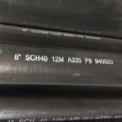 Round Seamless Stainless Steel Pipe 25mm , Astm A335 P22 Pipe