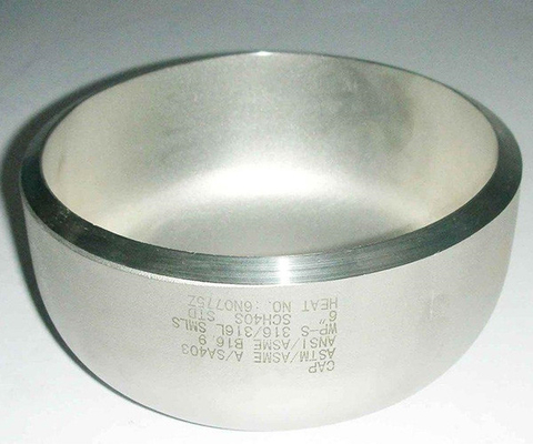 A234 WP11 Stainless Steel Buttweld Caps With Rolled Forged Technics