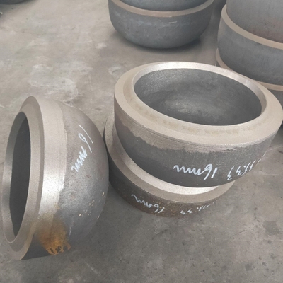 Sch80s Sch160 Butt Weld Pipe Cap , 18 Inch End Cap Fittings