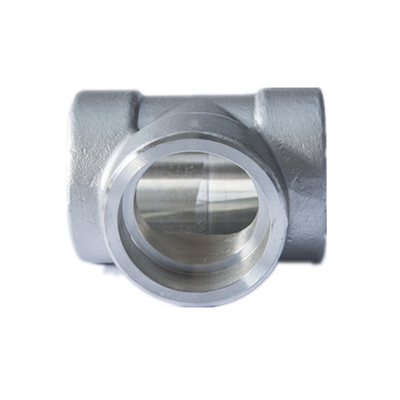 6000lb Equal Tee Pipe Fitting Asme B16.11 Wp22 Wp91 Alloy Material