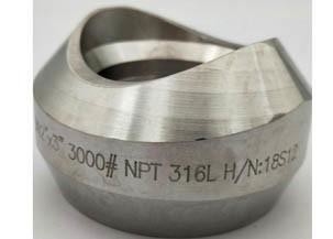 Astm A105 Weldolet Sockolet Threadolet 1 Inch 3000lb Mss Sp97 Standards
