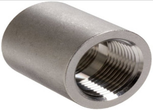 Asme B16.11 Forged Steel Pipe Fittings , Anti Rust Socket Weld Coupling