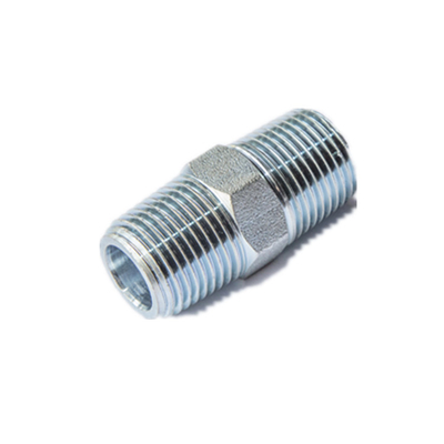 Round 3000lb Close Nipple Pipe Fitting , 3 Inch Stainless Steel Connectors