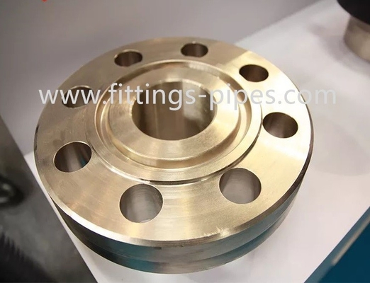 Din2633 Pn16 High Pressure Pipe Flanges , Forged Flanges And Fittings OEM