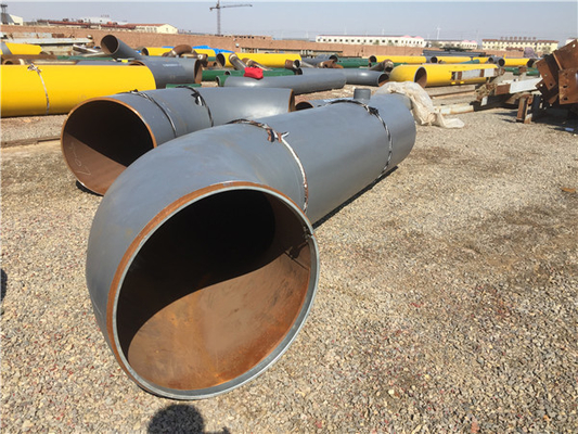 A234 Wpb Prefabricated Pipe Spools , 90 Degree Lr Elbow Butt Weld OEM