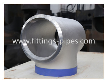 ISO Certified Equal Tee Pipe Fitting ,  A234 Wpb Butt Weld Reducing Tee