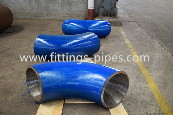 Seamless Steel Pipe Elbow , A335 P11 P22 Sch5s 90 Degree Lr Elbow