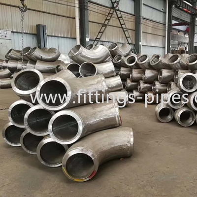 Long Radius Steel Pipe Elbow Butt Welding 90 Degree Astm A420 Wpl6