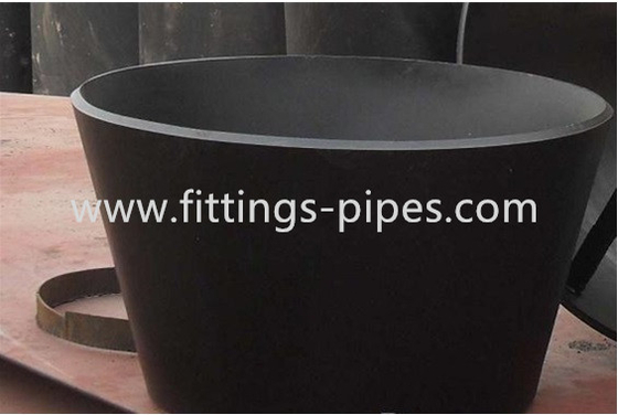 Black Painting Steel Concentric Reducer , Stainless Tube Reducer SCH40 SCH60