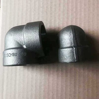90 Degree Forged Steel Pipe Fittings Elbow 1 / 2 Inch Npt A182 F11