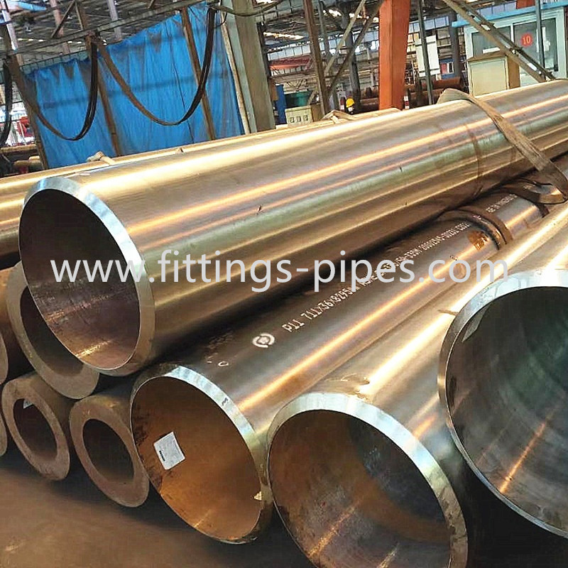 P1 Customized Size Alloy Seamless Steel Pipe For Carbon Steel Piping 18"*15mm*12m