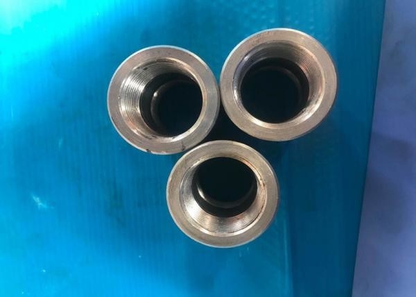 Asme B16.11 Forged Steel Pipe Fittings , Anti Rust Socket Weld Coupling