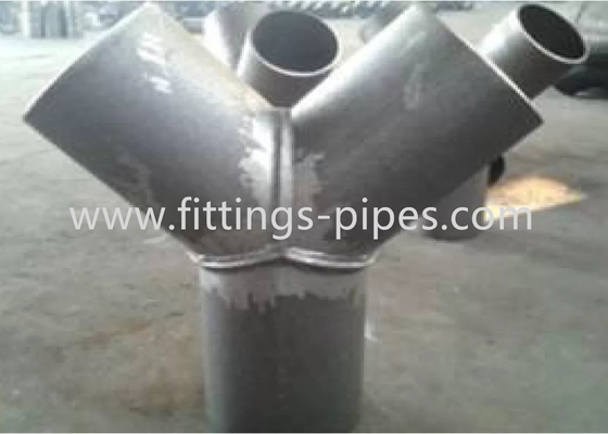 A234gr Wp5-S Pipe Fittings Tee Alloy Seamless Steel 4 Way Joint 22